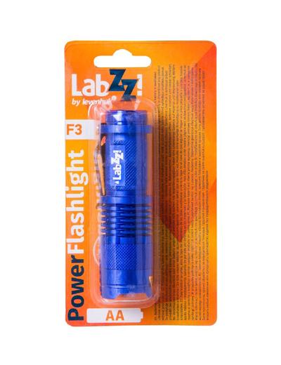 Levenhuk LabZZ F3 to latarka LED - niebieska
