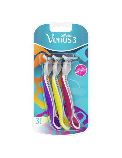 Gillette Venus 3 Maszynki jednorazowe do golenia dla kobiet 3szt.