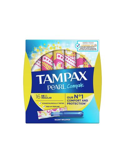 Tampax Compak Pearl Regular Tampony z aplikatorem 16 szt