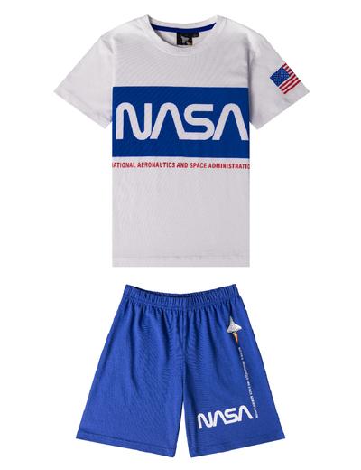 Piżama chłopięca dwuczęściowa z bawełny- NASA