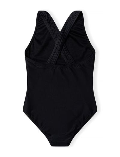 Czarny jednoczęściowy kostium kąpielowy- Aloha