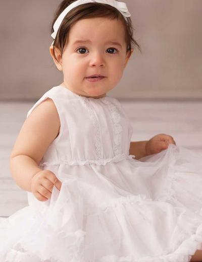 Sukienka niemowlęca do chrztu- Chantal