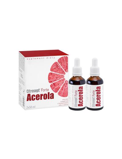 Citrosept Forte Acerola - suplement diety 2x50 ml