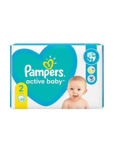 Pampers Active Baby, rozmiar 2, 43szt, 4-8kg