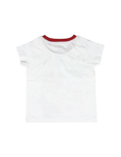 T-shirt dziecięcy z nadrukiem Minnie- biały