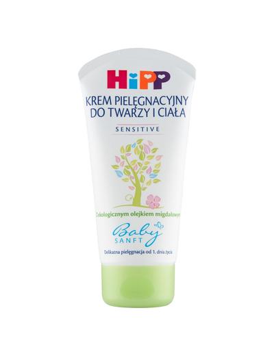 HiPP Babysanft Sensitive Krem pielęgnacyjny do twarzy i ciała od 1 dnia życia - 75 ml