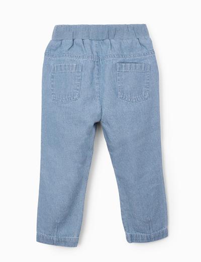 Spodnie niemowlęce jeansowe- niebieskie