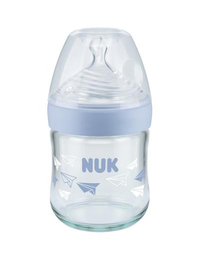 Butelka szklana do mleka Nature Sense 120ml silikon 0-6 mies