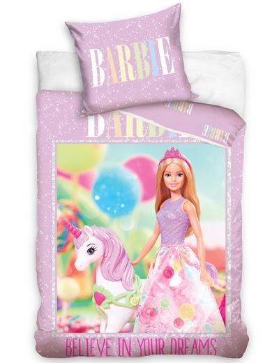 Pościel bawełniana Barbie 160x200+70x80cm