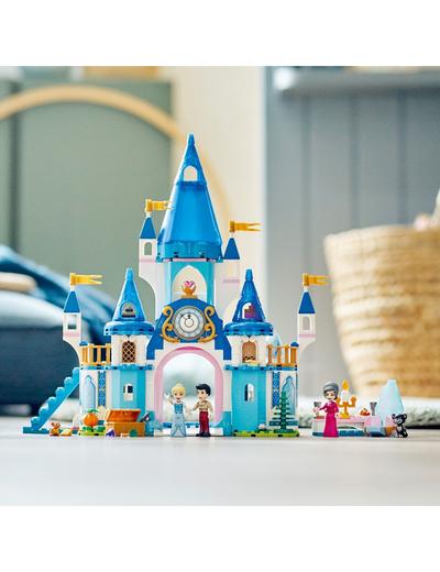 LEGO Disney Princess - Zamek Kopciuszka i księcia z bajki 43206 - 365 elementów, wiek 5+