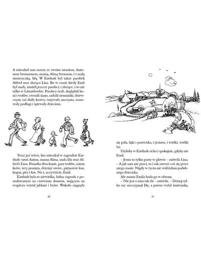 Książka dziecięca - Przygody Emila ze Smalandii