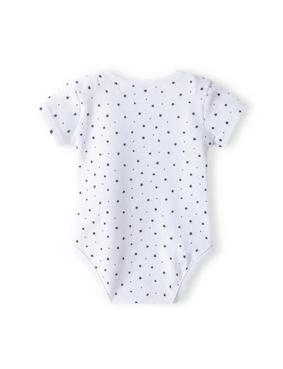 Body bawełniane dla niemowlaka z krótkim rękawem 7-pak