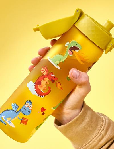 Butelka na wodę ION8 BPA Free Dragons 500ml wielokolorowa