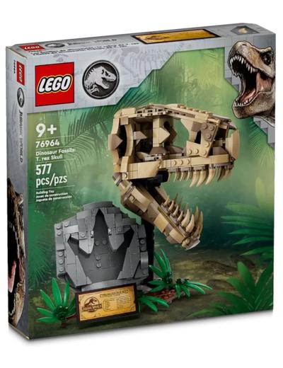 LEGO Klocki Jurassic World 76964 Szkielety dinozaurów - czaszka tyranozaura
