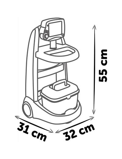 Elektroniczny wózek medyczny