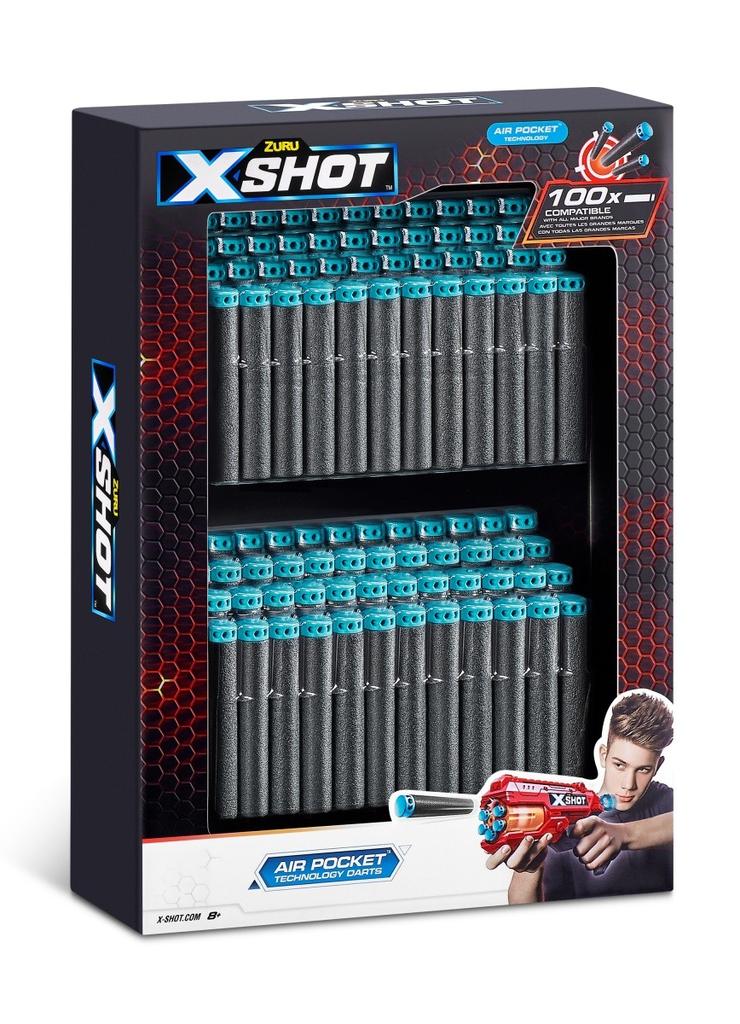 ZURU X-Shot Zestaw strzałek Excel Foam 100 sztuk