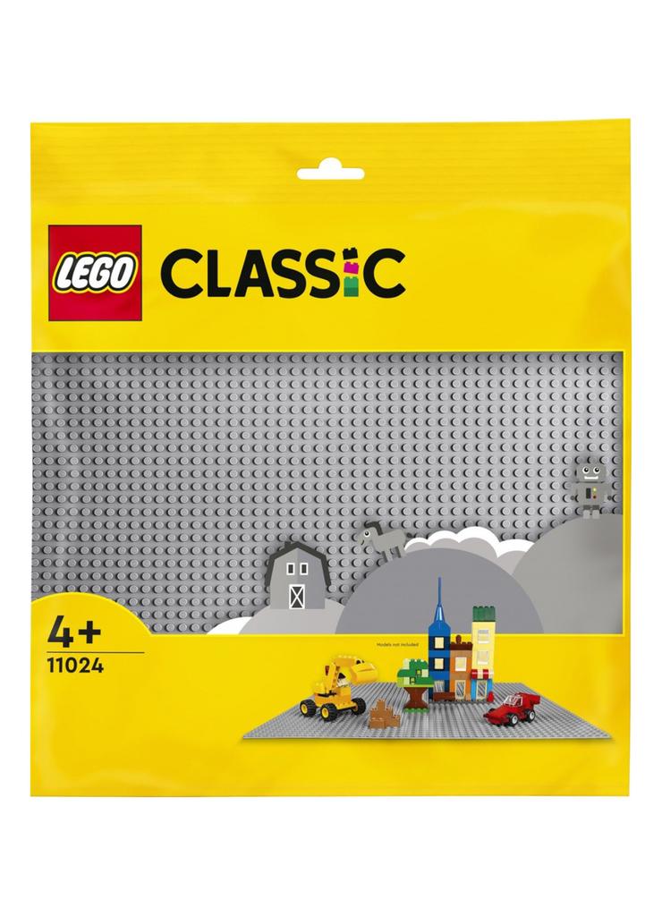 Klocki LEGO Classic 11024 Szara płytka konstrukcyjna - wiek 4 +