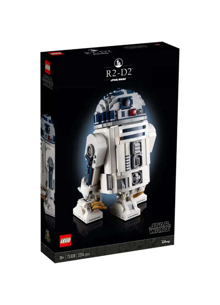 Klocki LEGO Star Wars 75308 R2- D2 - 2314 elementy, wiek 18 +