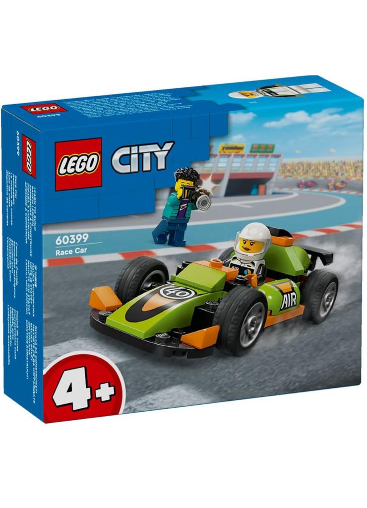 LEGO Klocki City 60399 Zielony samochód wyścigowy
