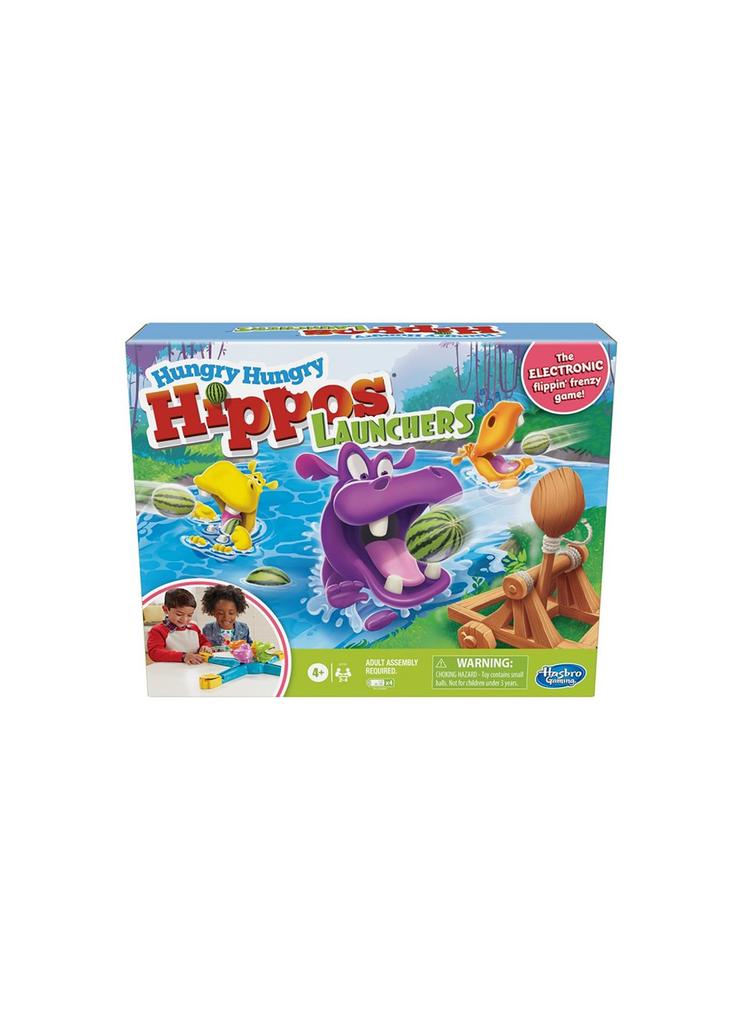 Gra planszowa Hungry Hungry Hippos Launchers wiek 4+