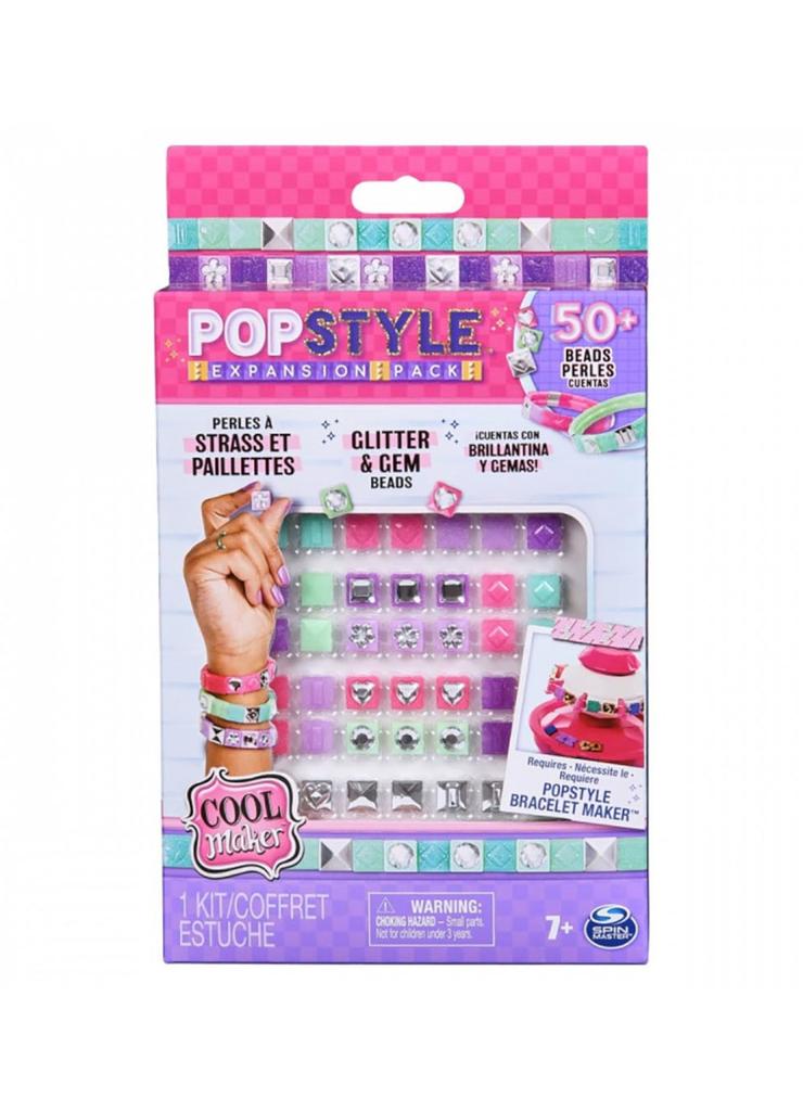 Zestaw do tworzenia bransoletek PopStyle Glitter & Gem Expension Pack