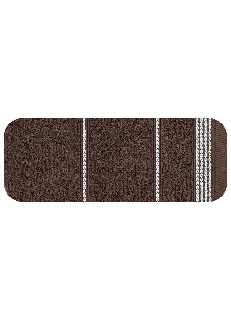 Ręcznik Mira 70x140 cm - brązowy