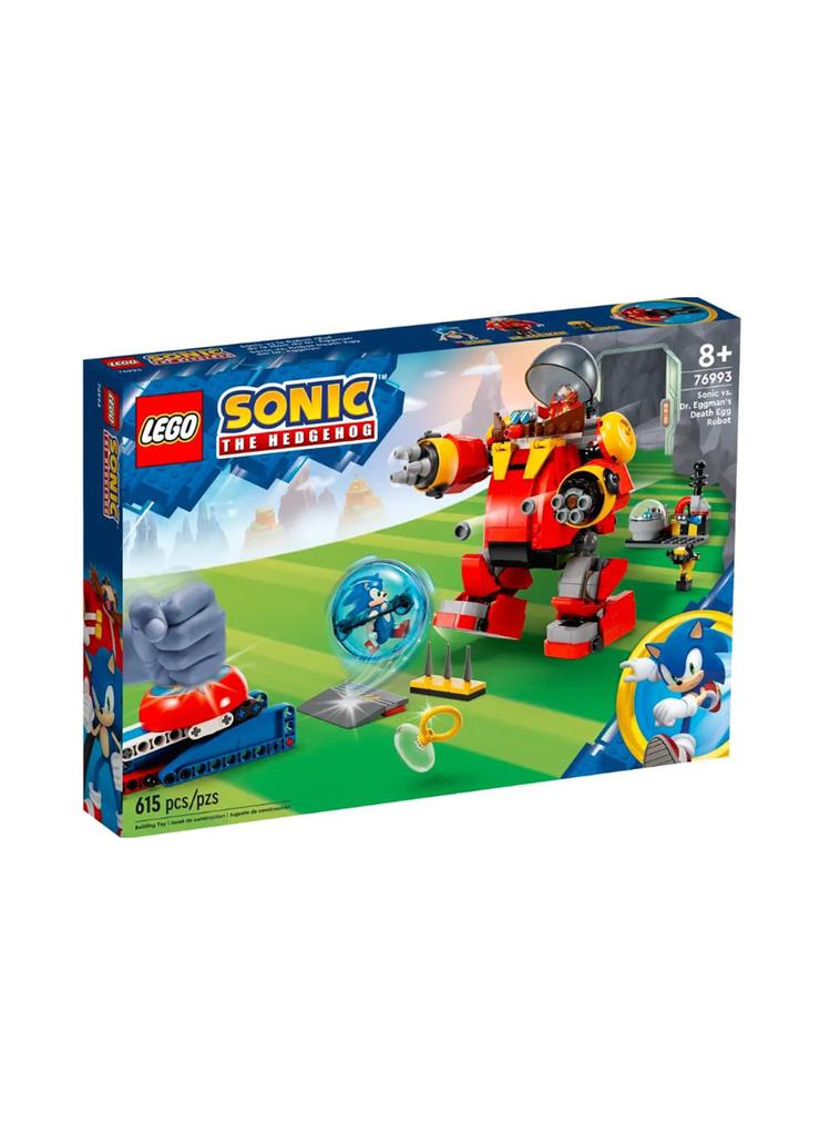 Klocki LEGO Sonic 76993 Sonic kontra dr. Eggman i robot Death Egg - 615 elementów, wiek 8 +