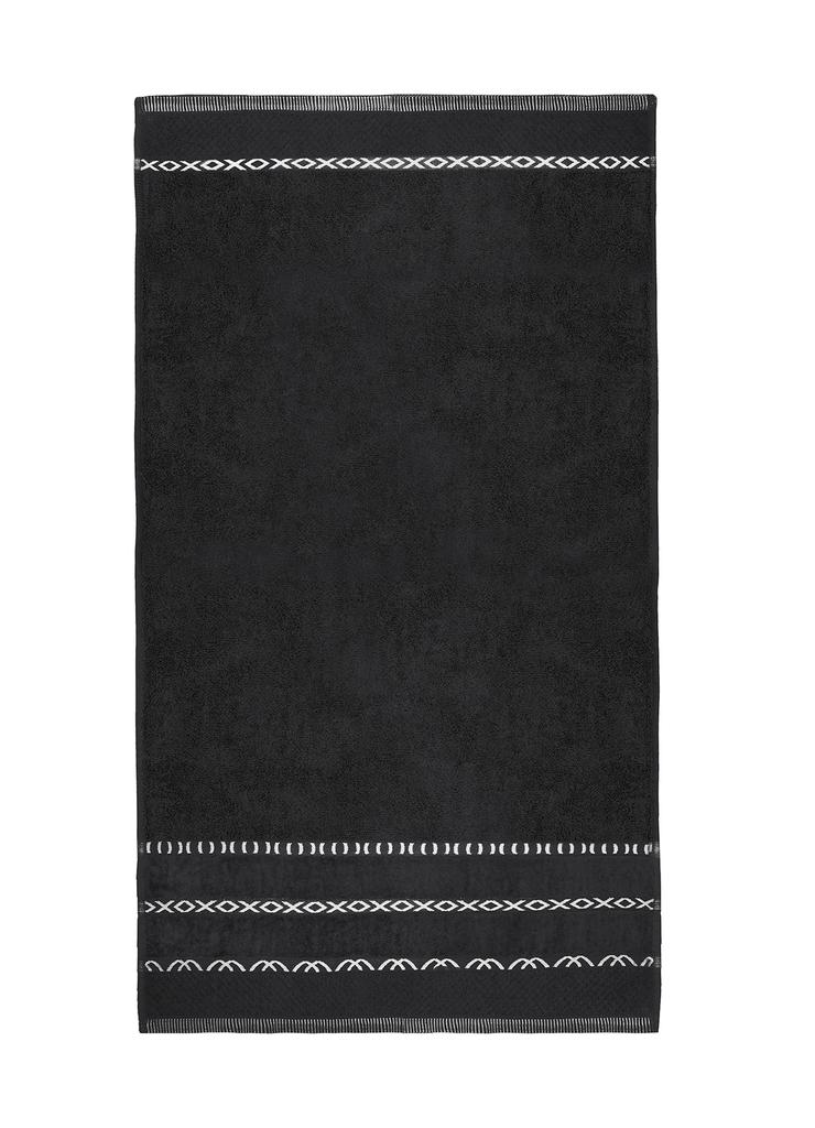 Ręcznik GINO czarny 1 szt. 50 x 90 cm