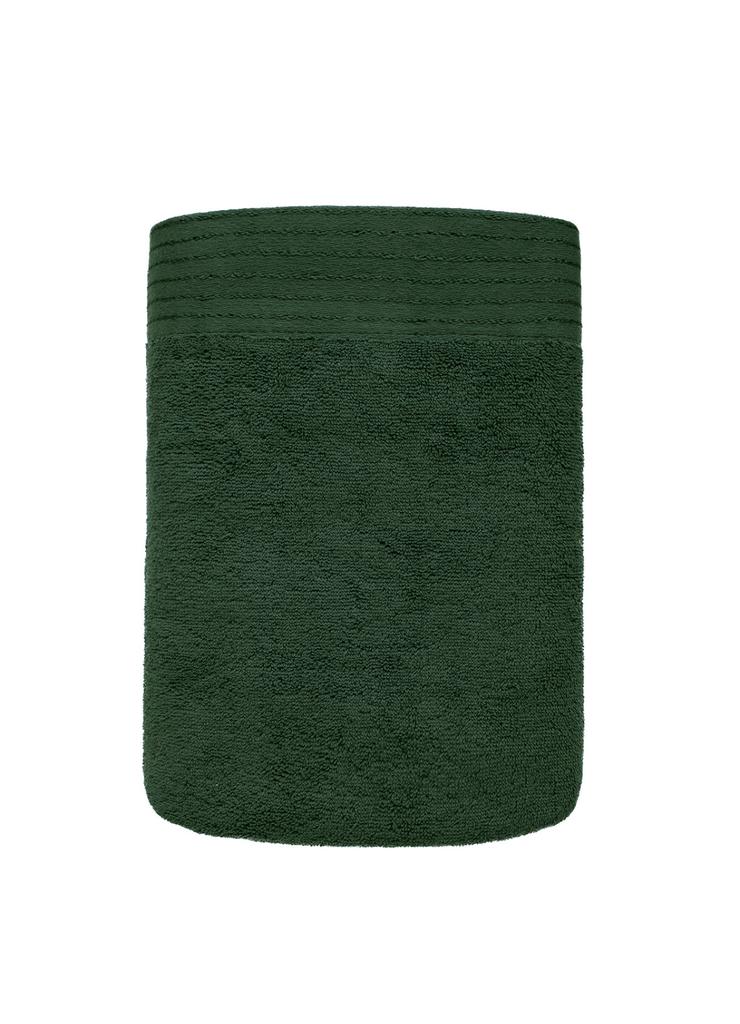 Bawełniany ręcznik 30x50 frotte zieleń butelkowa
