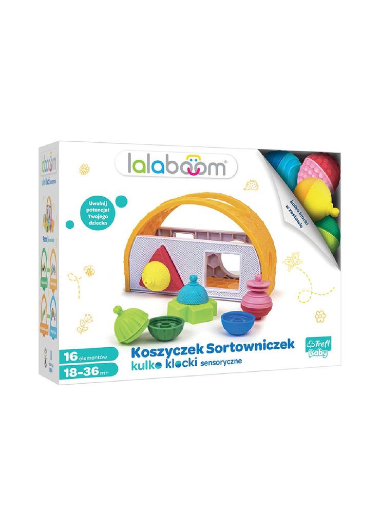 Zabawki sensoryczne Lalaboom - Koszyczek Sortowniczek