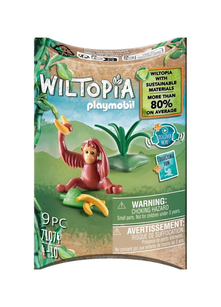 Zestaw figurek Wiltopia Mały orangutan