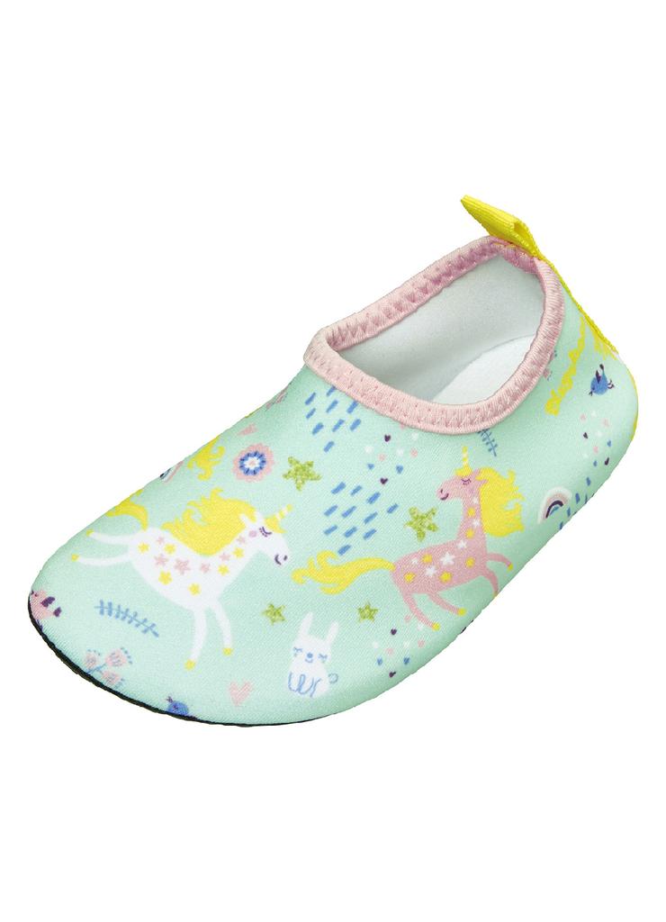 Buty kąpielowe dla dziewczynki Barefoot- Jednorożec