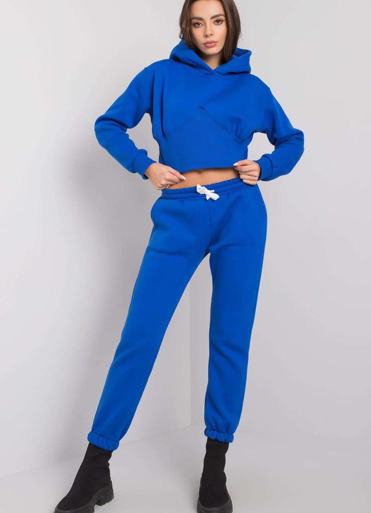 Ciemnoniebieski komplet dresowy ze spodniami Ambretta