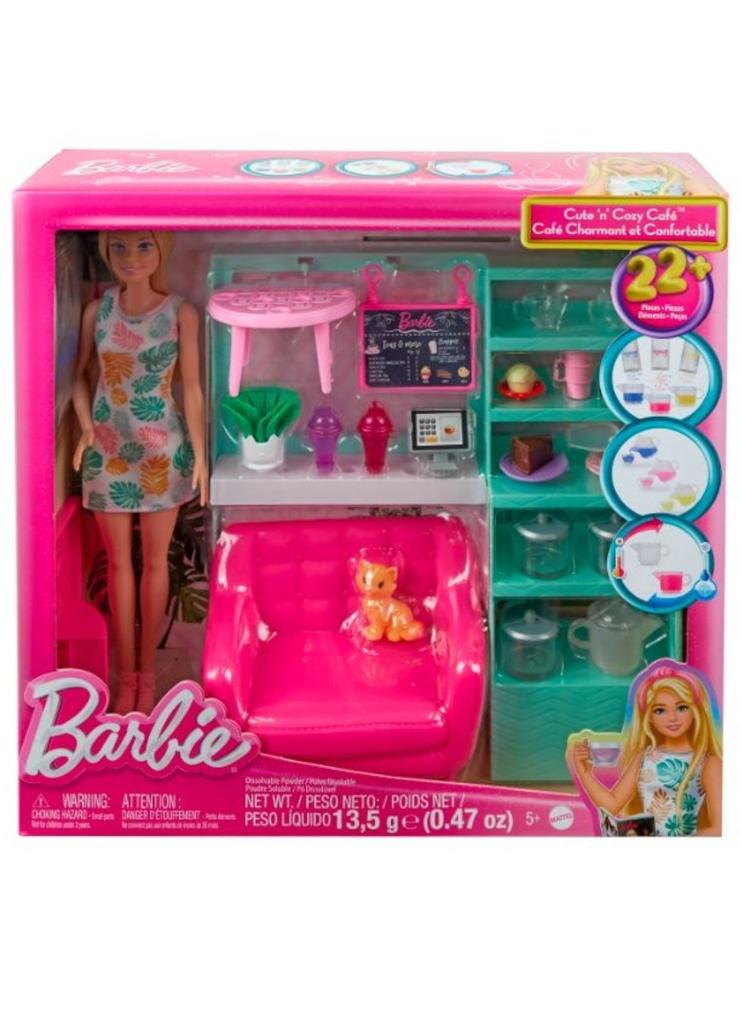 Barbie Lalka relaks w kafejce