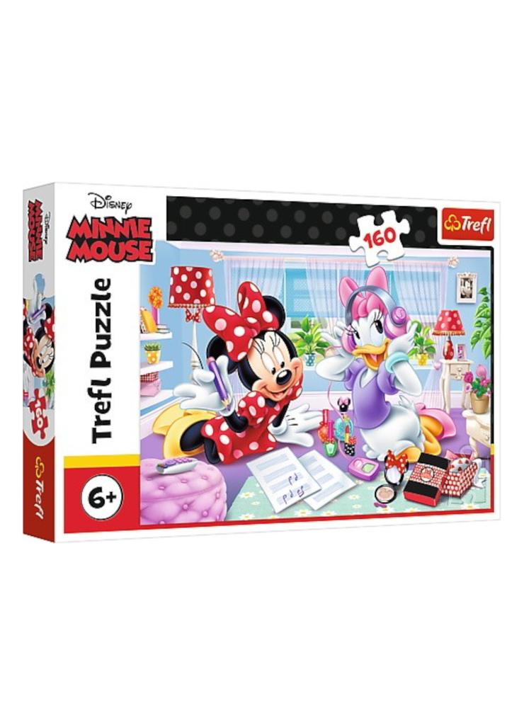Puzzle 160 elementów - Disney Minnie Dzień z przyjaciółmi