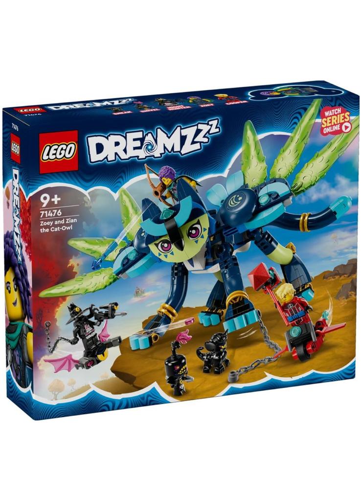 LEGO Klocki DREAMZzz 71476 Zoey i sowokot Zian