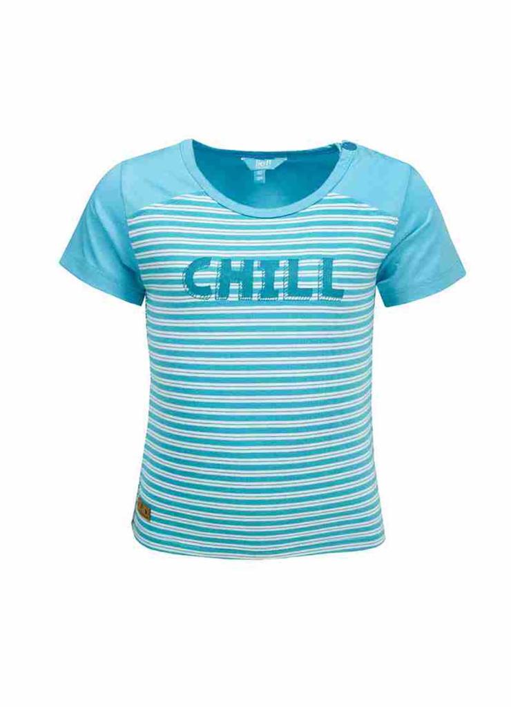 T-shirt chłopięcy niebieski - Chill - Lief