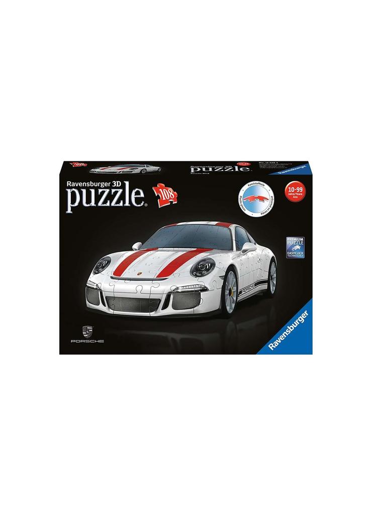 Puzzle 3D Porsche 911R  -108 elementów