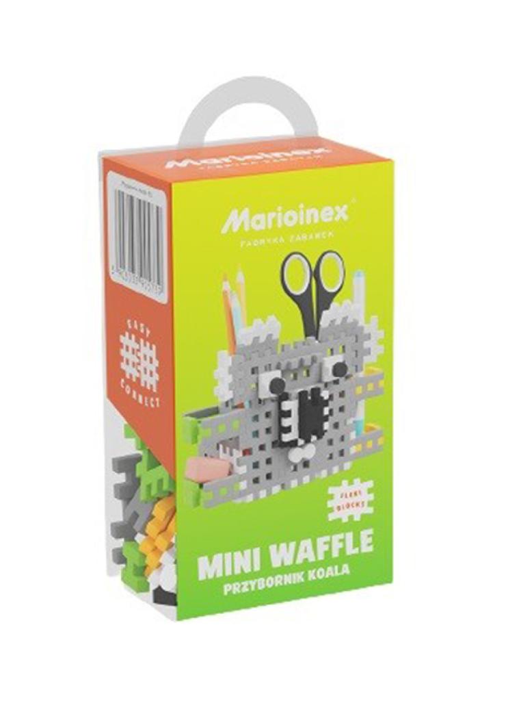 Klocki konstrukcyjne Mini Waffle - Przybornik koala 70 elementów