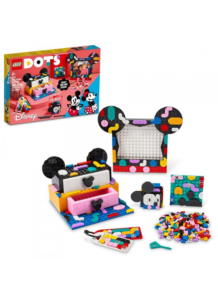 Klocki LEGO DOTS 41964 - Myszka Miki i Myszka Minnie - zestaw szkolny