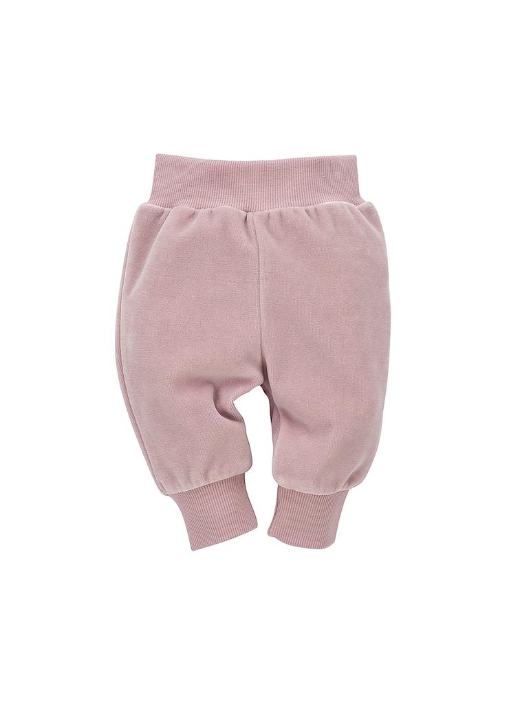 Różowe spodnie niemowlęce