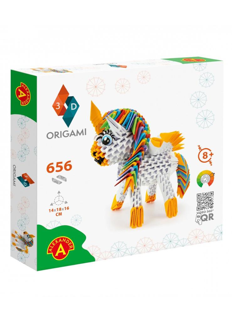 Origami 3D - Jednorożec