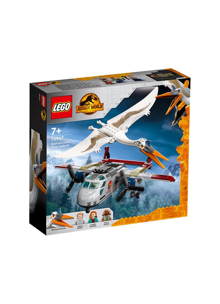 LEGO Jurassic World - Kecalkoatl: zasadzka z samolotem 76947 - 306 elementów, wiek 7+