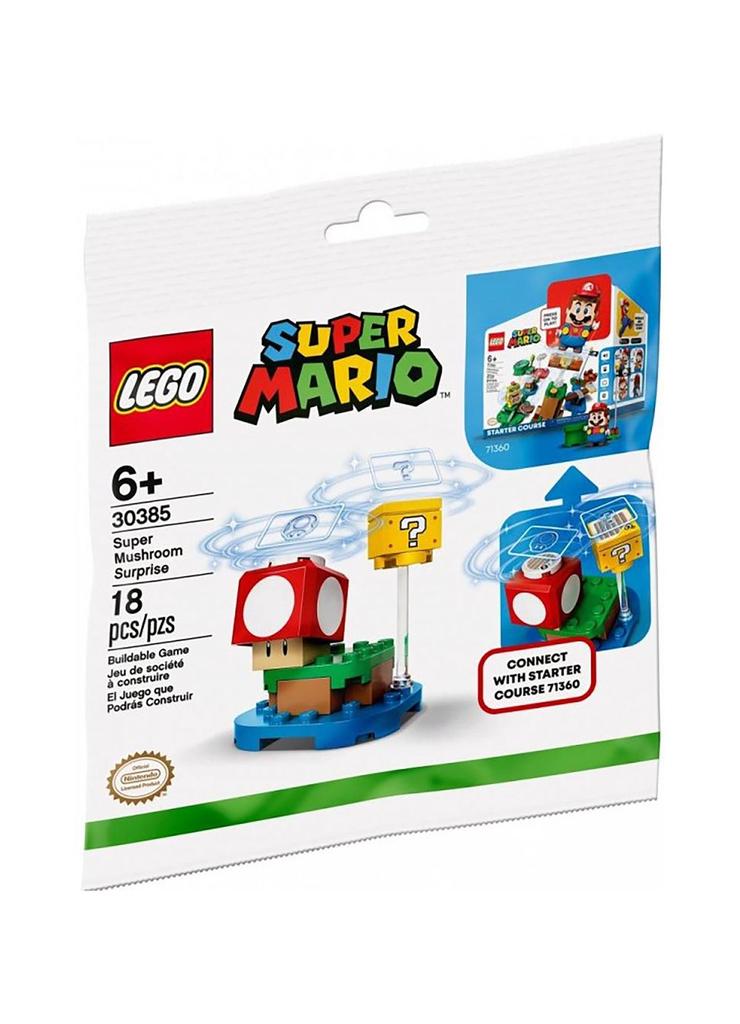 LEGO Super Mario 30385 Supergrzybowa niespodzianka 18el wiek 6+