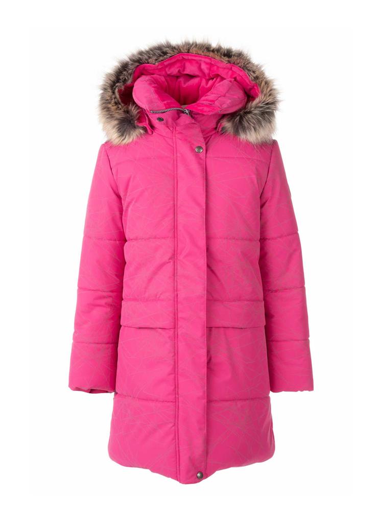 Płaszcz DORA w kolorze różowym
