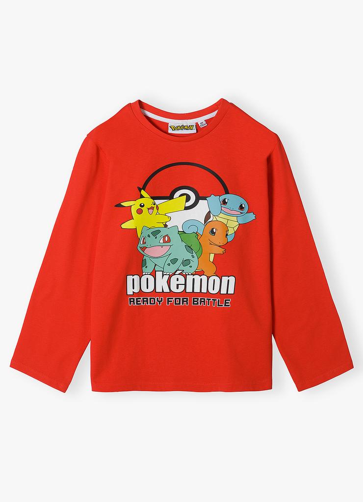 Bluzka chłopięca bawełniana Pokemon