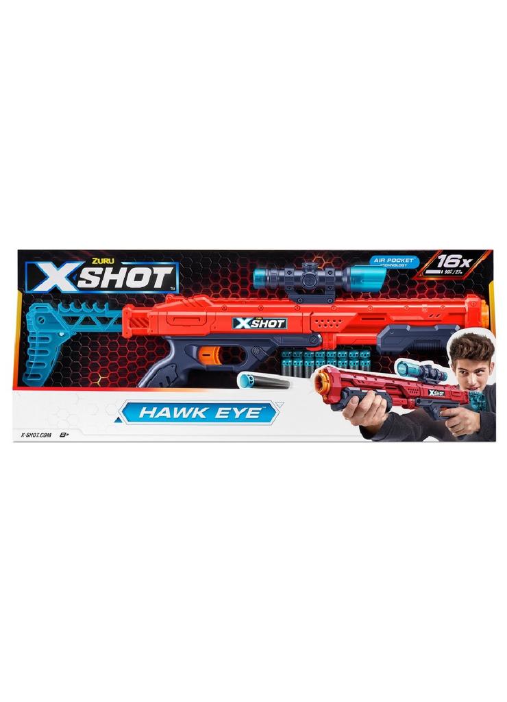 ZURU X-Shot Wyrzutnia EXCEL HAWK EYE (16 strzałek)