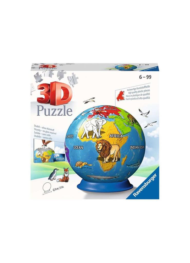 Puzzle 3D Globus - 72 elementy