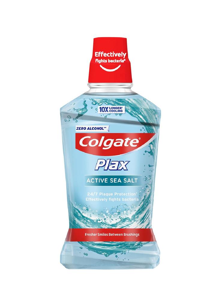 Colgate Plax SeaSalt Płyn do płukania ust z aktywną solą morską 500ml