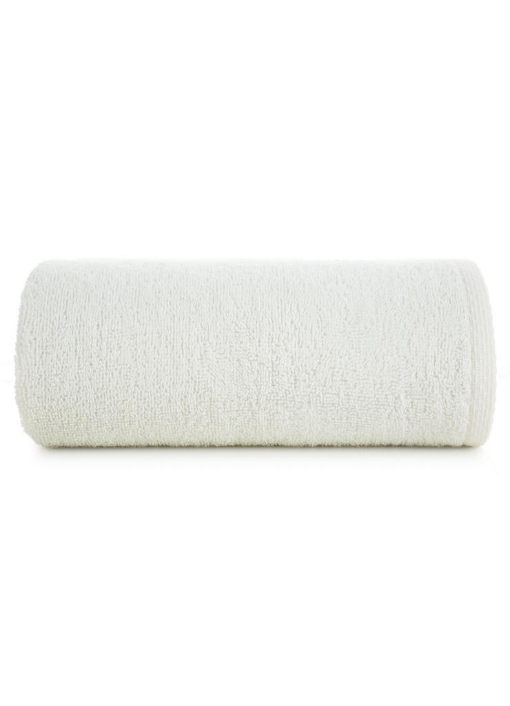 Ręcznik gładki bawełniany 70x140 cm kremowy